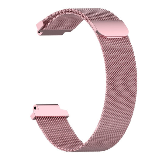 Milanese Watch Band for Garmin Forerunner 235 26cm(Pink) by buy2fix