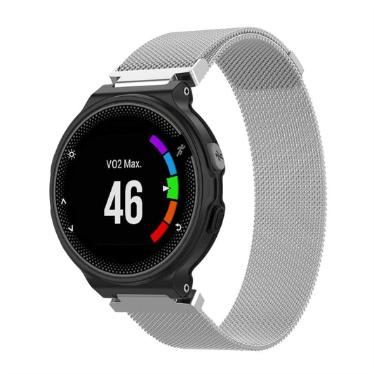 Milanese Watch Band for Garmin Forerunner 235 26cm(Silver) by buy2fix