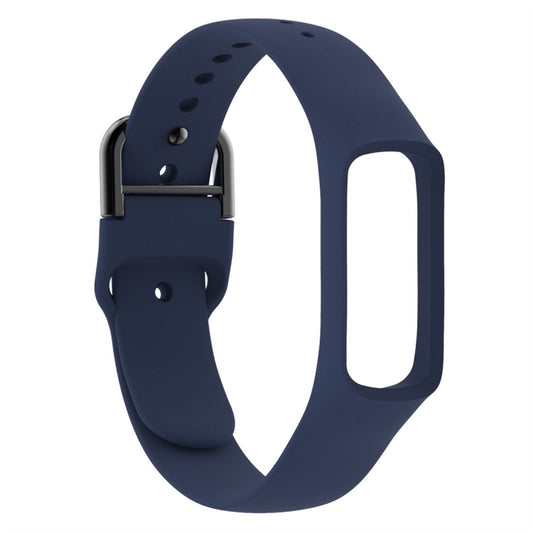 Smart Watch Pure Color Silicone Watch Band for Galaxy Fit-e(Dark Blue) by buy2fix