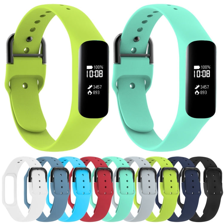 Smart Watch Pure Color Silicone Watch Band for Galaxy Fit-e(Baby Blue) by buy2fix