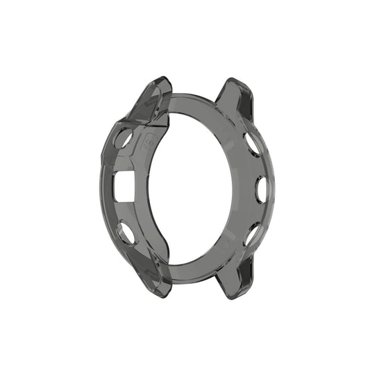 For Garmin Fenix 6 TPU Half Coverage Smart Watch Protevtice Case(Black) by buy2fix
