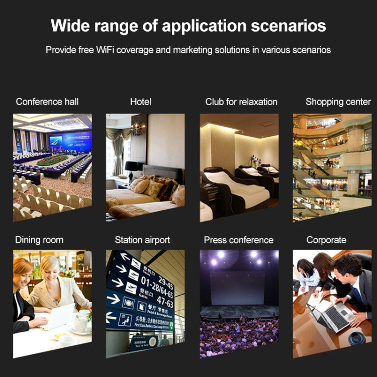 COMFAST CF-E375AC 1300Mbps Dual Band Wireless Indoor Ceiling AP 2.4G+5.8GHz WiFi Access Point by COMFAST