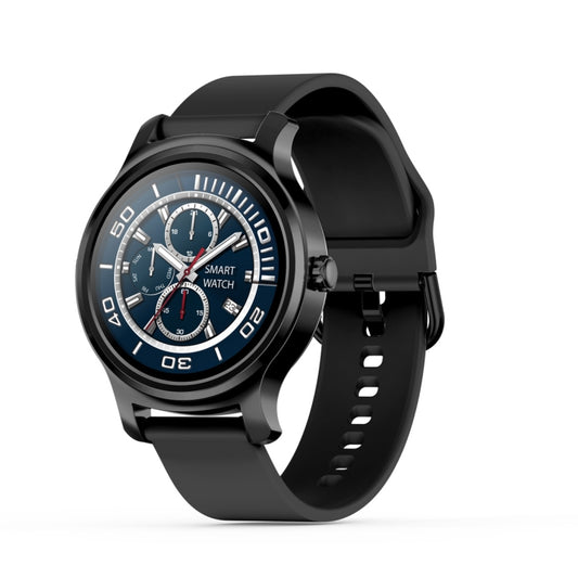 SMA-R2 1.3 inches IPS Screen Smart Watch IP65 Waterproof,Support Call /Message Reminder /Dual-mode Bluetooth 3.0 + 4.0/ Sleeping Monitoring /Sedentary Reminder(Black Silicone Strap) by buy2fix