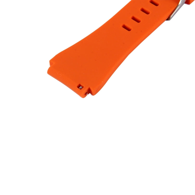 For Samsung Gear S3 Classic Smart Watch Silicone Watchband, Length: about 22.4cm(Orange) by buy2fix