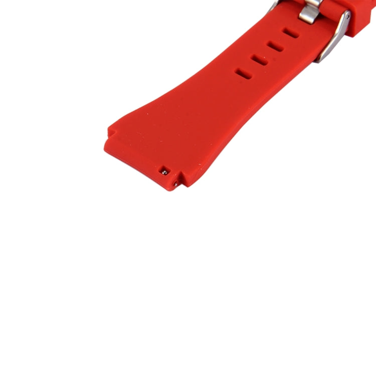 For Samsung Gear S3 Classic Smart Watch Silicone Watchband, Length: about 22.4cm(Red) by buy2fix