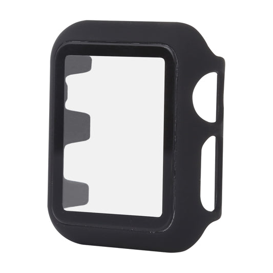 PC + Glass Protective Case for Apple Watch Series 3 & 2 & 1 42mm(Black) by buy2fix