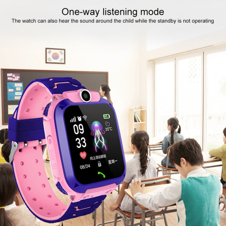 Q120 1.44 inch Color Screen Smartwatch for Children IP67 Waterproof, Support LBS Positioning / Two-way Dialing / One-key First-aid / Voice Monitoring / Setracker APP(Pink) by buy2fix