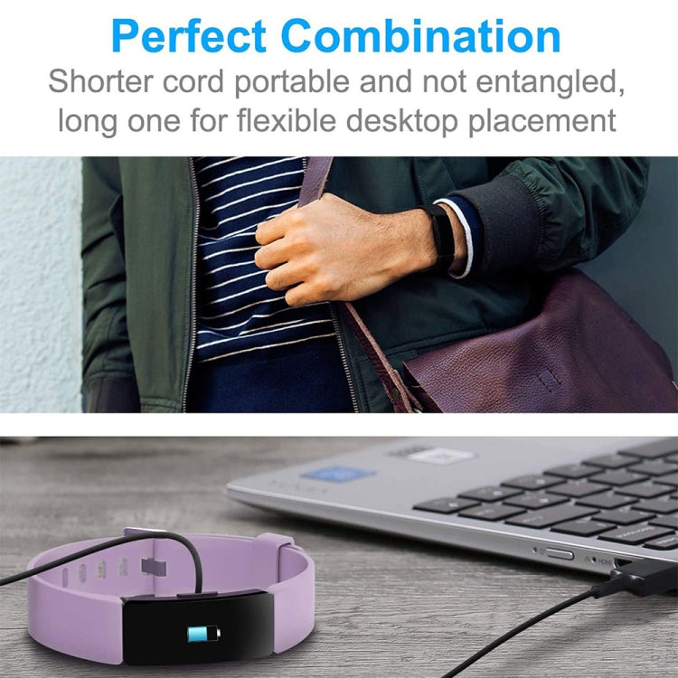 1A 5V ABS USB Charger for Fitbit Inspire / Inspire HR, Cable Length: 15cm by buy2fix