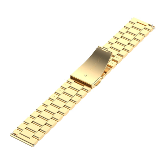 18mm Steel Wrist Strap Watch Band for Fossil Female Sport / Charter HR / Gen 4 Q Venture HR (Gold) by buy2fix