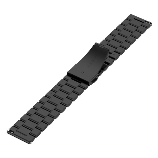 22mm Steel Wrist Strap Watch Band for Fossil Gen 5 Carlyle, Gen 5 Julianna, Gen 5 Garrett, Gen 5 Carlyle HR(Black) by buy2fix