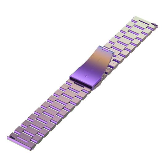 22mm Steel Wrist Strap Watch Band for Fossil Gen 5 Carlyle, Gen 5 Julianna, Gen 5 Garrett, Gen 5 Carlyle HR (Colour) by buy2fix