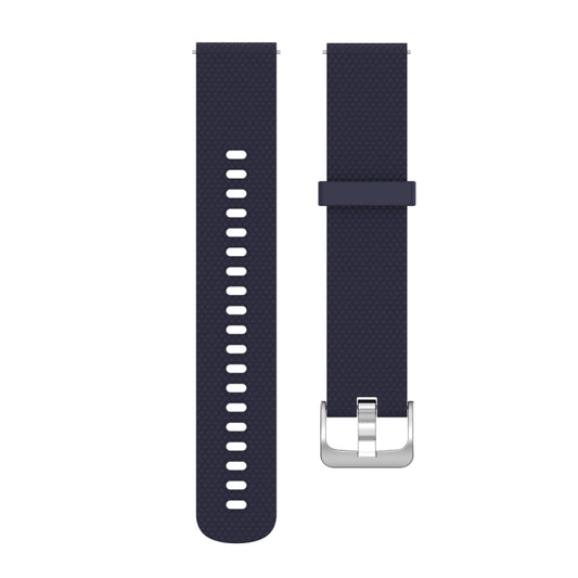 22mm Texture Silicone Wrist Strap Watch Band for Fossil Gen 5 Carlyle, Gen 5 Julianna, Gen 5 Garrett, Gen 5 Carlyle HR (Dark Blue) by buy2fix