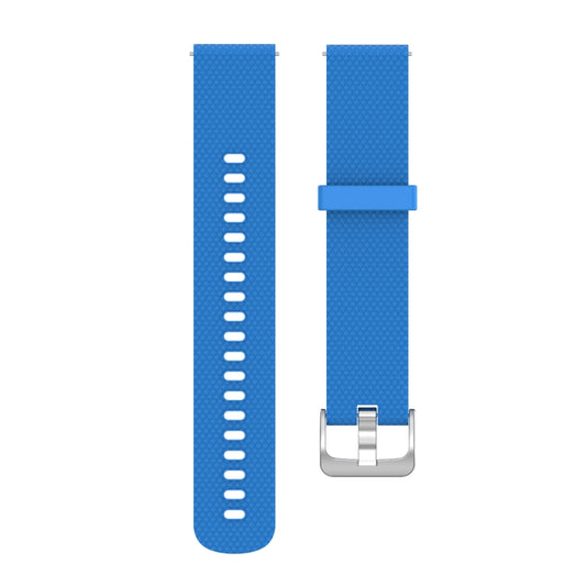 22mm Texture Silicone Wrist Strap Watch Band for Fossil Gen 5 Carlyle, Gen 5 Julianna, Gen 5 Garrett, Gen 5 Carlyle HR (Sky Blue) by buy2fix