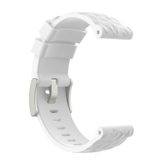 Silicone Watch Band for SUUNTO Sport Baro(White) by buy2fix