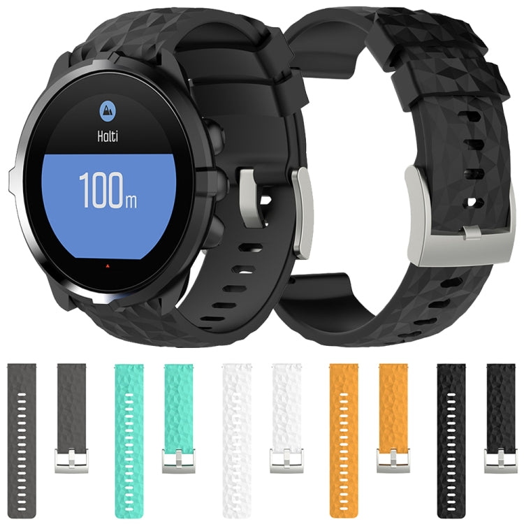 Silicone Watch Band for SUUNTO Sport Baro(White) by buy2fix