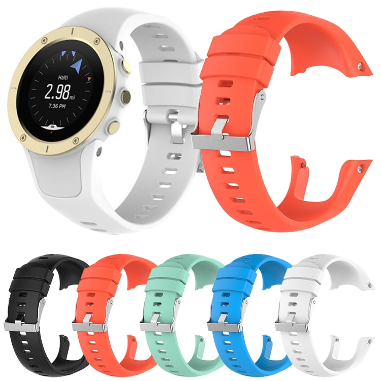 Silicone Watch Band for SUUNTO Trainer Wrist HR(Sky Blue) by buy2fix
