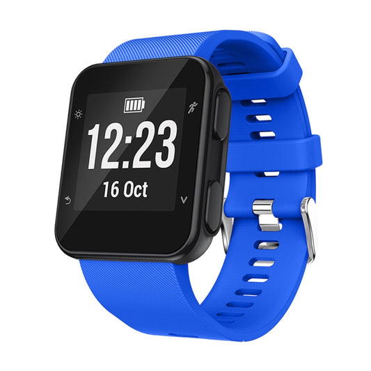 Silicone Sport Watch Band for Garmin Forerunner 35(Blue) by buy2fix