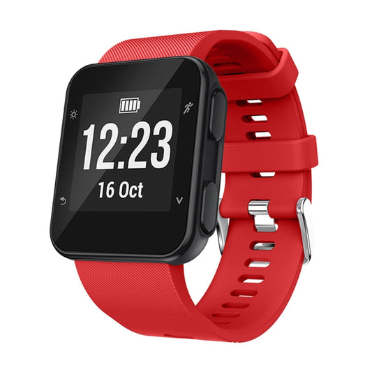 Silicone Sport Watch Band for Garmin Forerunner 35(Red) by buy2fix