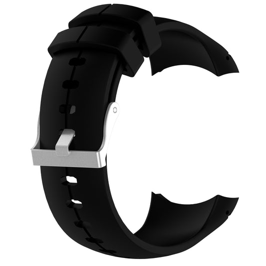 Silicone Watch Band for SUUNTO Spartan Ultra(Black) by buy2fix