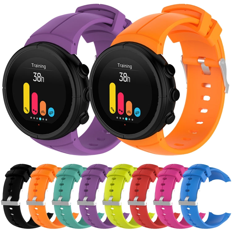 Silicone Watch Band for SUUNTO Spartan Ultra(Orange) by buy2fix