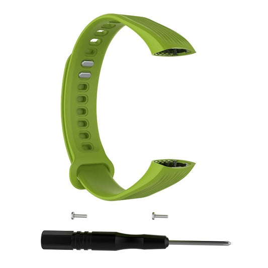 Silicone Watch Band for Huawei Honor Band 3(Green) by buy2fix