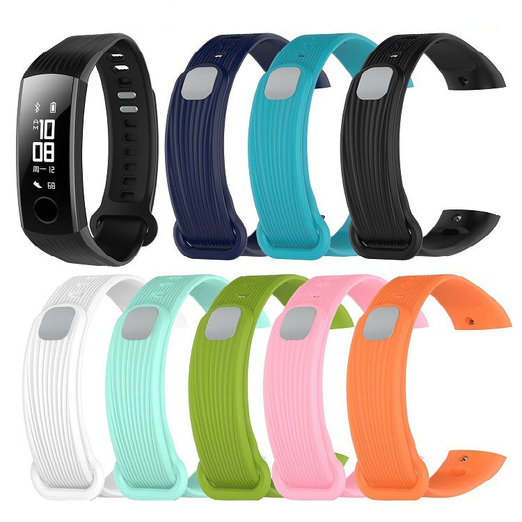 Silicone Watch Band for Huawei Honor Band 3(Sky Blue) by buy2fix
