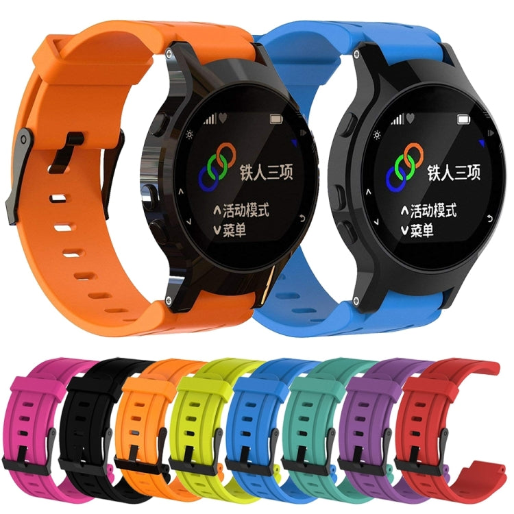 Silicone Sport Watch Band for Garmin Forerunner 225(Blue) by buy2fix