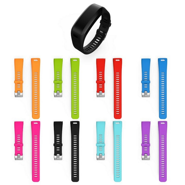 Silicone Sport Watch Band for Garmin Vivosmart HR (Sky Blue) by buy2fix