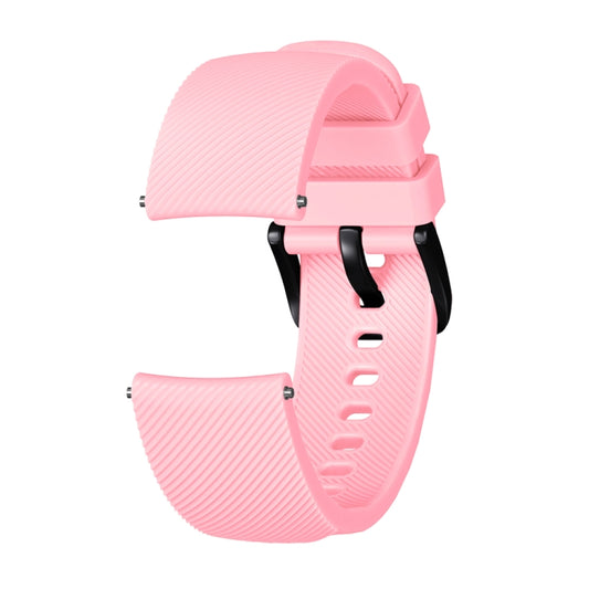Crazy Horse Texture Silicone Watch Band for Huami Amazfit Bip Lite Version 20mm(Pink) by buy2fix