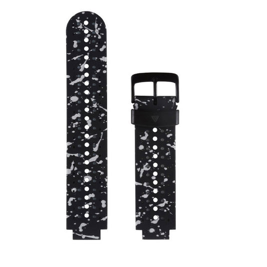Silicone Sport Watch Band for Garmin Forerunner 235(Midnight Black) by buy2fix