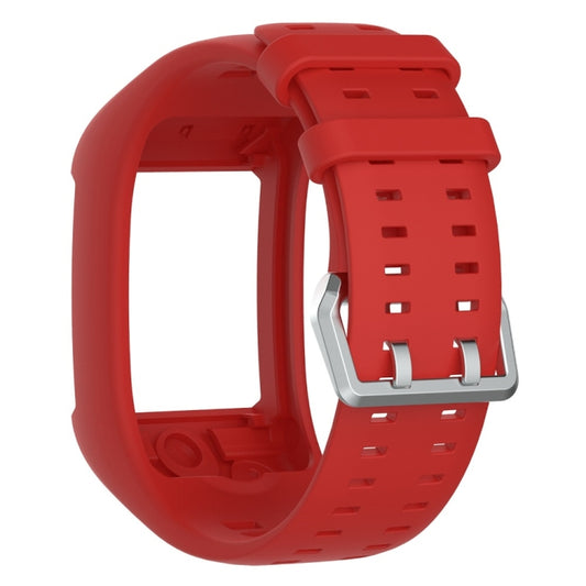 Silicone Sport Watch Band for POLAR M600(Red) by buy2fix