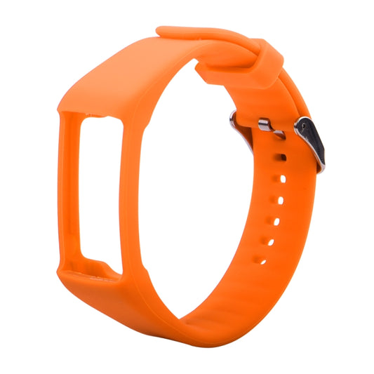 Silicone Sport Watch Band for POLAR A360 / A370(Orange) by buy2fix