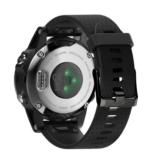 Quick Removable Silicone Watch Band for Fenix 5S 20mm(Black) by buy2fix