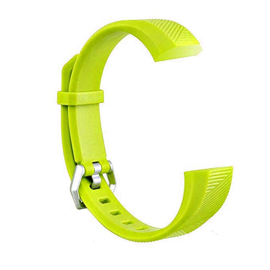 Children Silicone Twilled Watch Band for FITBIT ACE(Green) by buy2fix