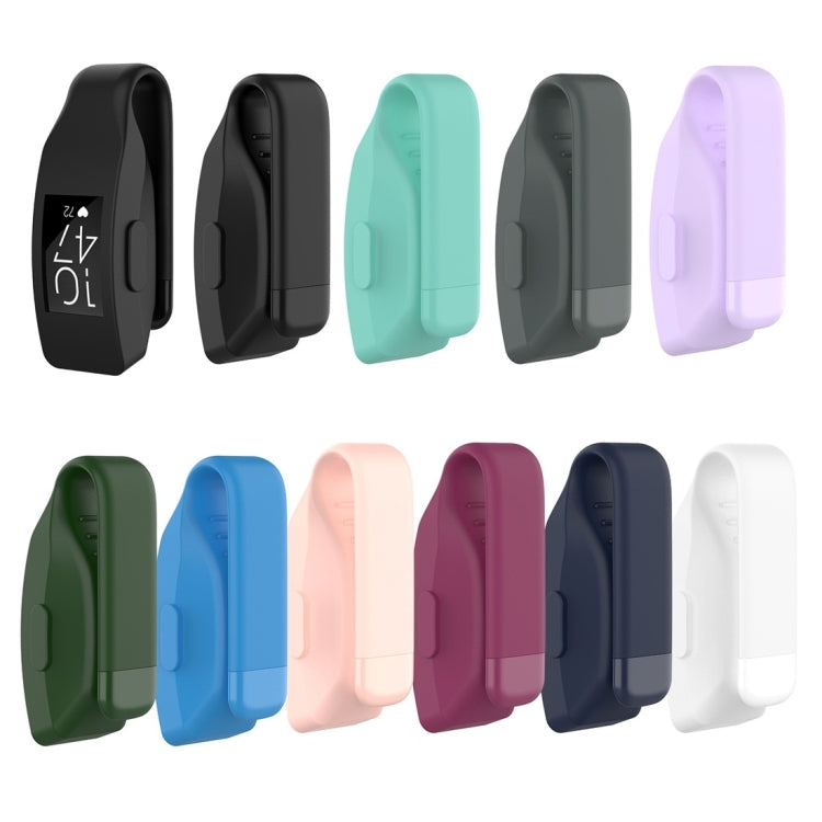 Smart Watch Silicone Clip Button Protective Case for Fitbit Inspire / Inspire HR / Ace 2(Army Green) by buy2fix