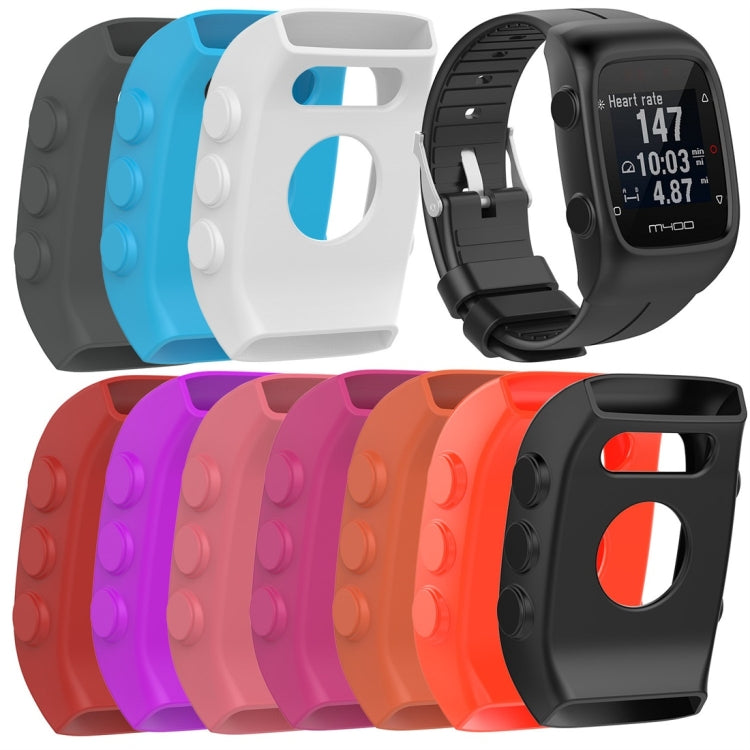 Smart Watch Silicone Protective Case for POLAR M430(Black) by buy2fix