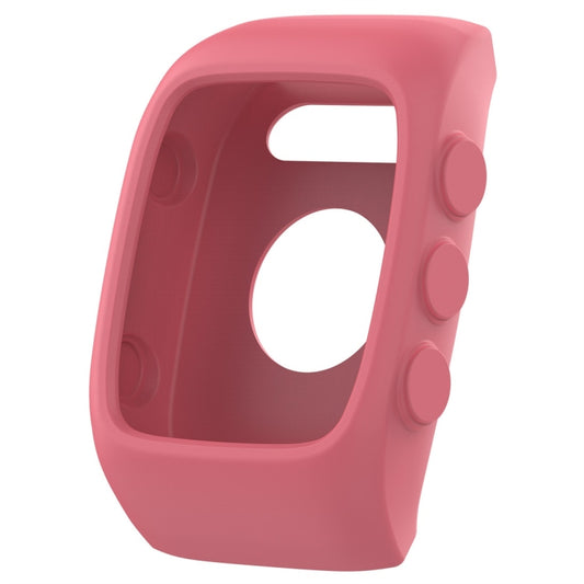 Smart Watch Silicone Protective Case for POLAR M430(Pink) by buy2fix