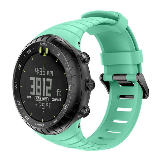 Smart Watch Silicone Watch Band for Suunto Core(Mint Green) by buy2fix