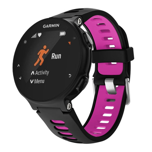 Smart Watch Silicone Watch Band for Garmin Forerunner 735XT(Rose Red) by buy2fix