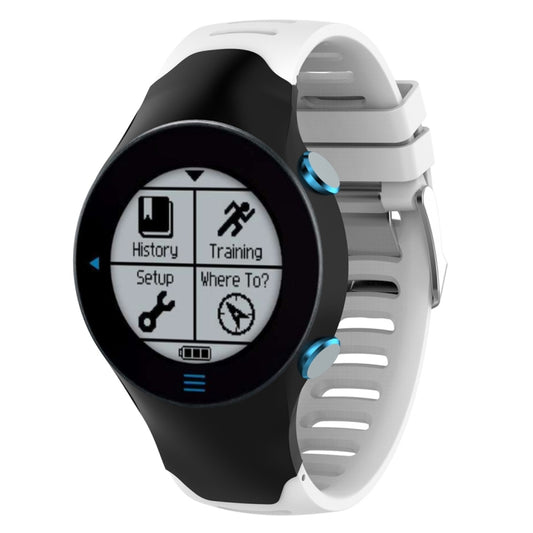 Smart Watch Silicone Watch Band for Garmin Forerunner 610(White) by buy2fix