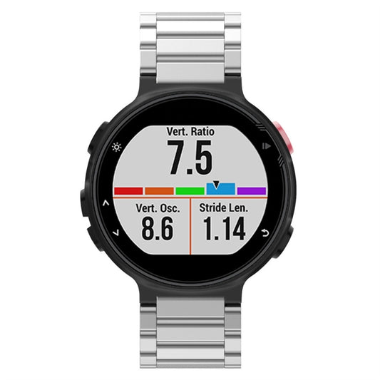 Universal Smart Watch Three Steel Strips Watch Band for Garmin Forerunner 220 / 230 / 235 / 630 / 620 / 735(Silver) by buy2fix