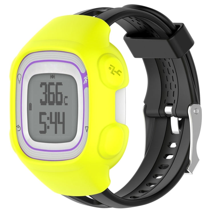Smart Watch Silicone Protective Case for Garmin Forerunner 10 / 15(Yellow) by buy2fix