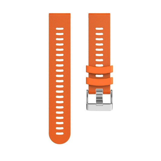 Smart Watch Silicone Watch Band for Garmin Forerunner 245(Orange) by buy2fix