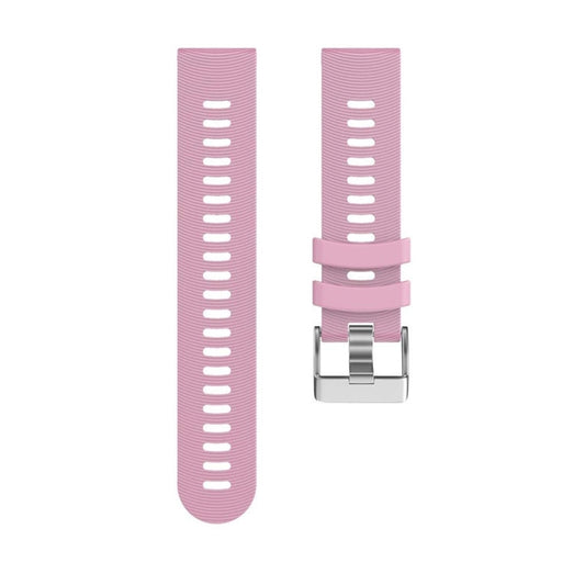 Smart Watch Silicone Watch Band for Garmin Forerunner 245(Pink) by buy2fix