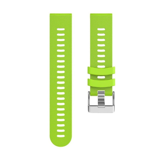 Smart Watch Silicone Watch Band for Garmin Forerunner 245(Green) by buy2fix
