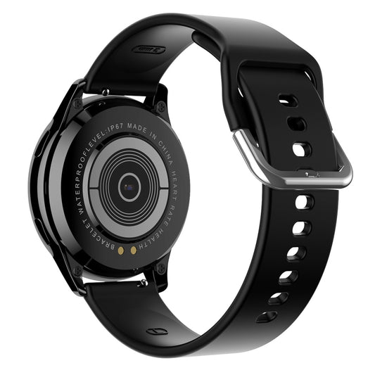 Lokmat T2 Pro 1.28 inch IPS Touch Screen Waterproof Smart Watch, Support Heart Rate / Blood Pressure Monitor (Silver Grey) by buy2fix