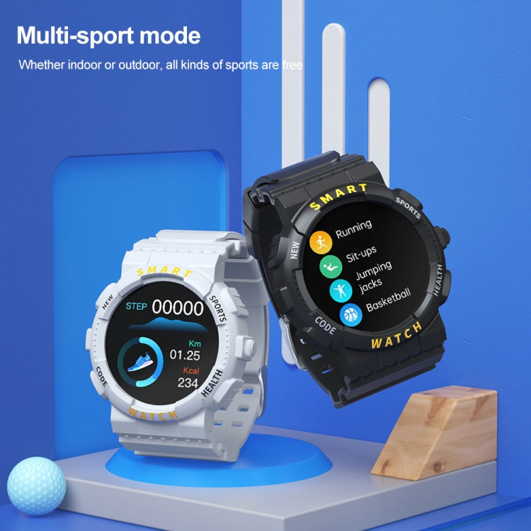 Z19 1.54 inch Color Roud Screen Sport Smart Watch, Support Pedometer Heart Rate Sleep Monitoring(White) by buy2fix