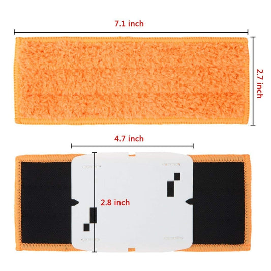 3 PCS Reusable Replacement Microfiber Mopping Cloth Wet Rag for iRobot Braava jet240 / 241 by buy2fix