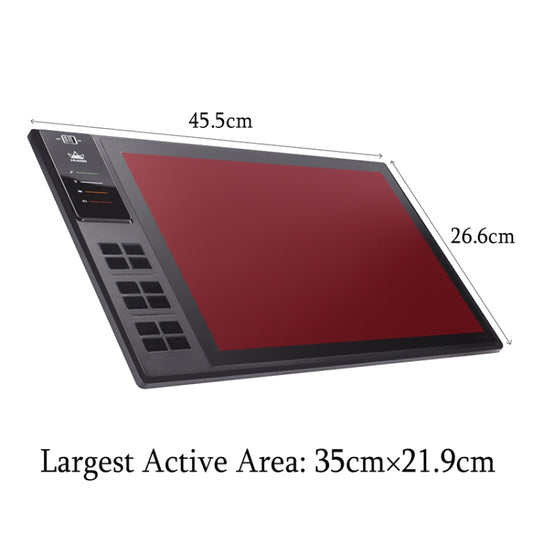 HUION Inspiroy Series WH1409(8192) 5080LPI Professional Art USB Graphics Drawing Tablet for Windows / Mac OS, with Digital Pen by HUION