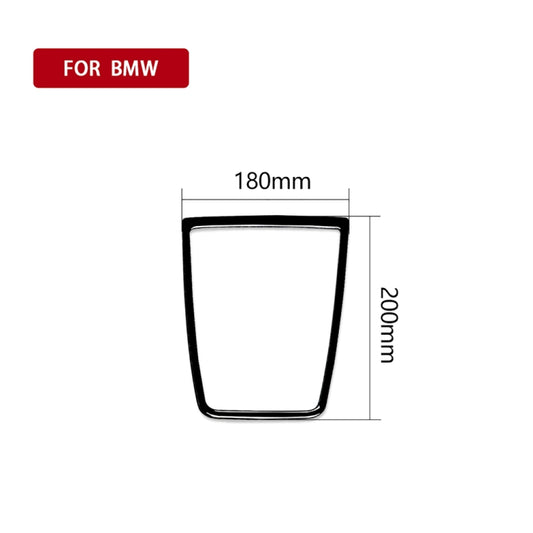 For BMW 5 Series GT F07 2010-2016 Car GT Instrument Big Horn Frame Decorative Sticker,Left and Right Drive Universal by buy2fix